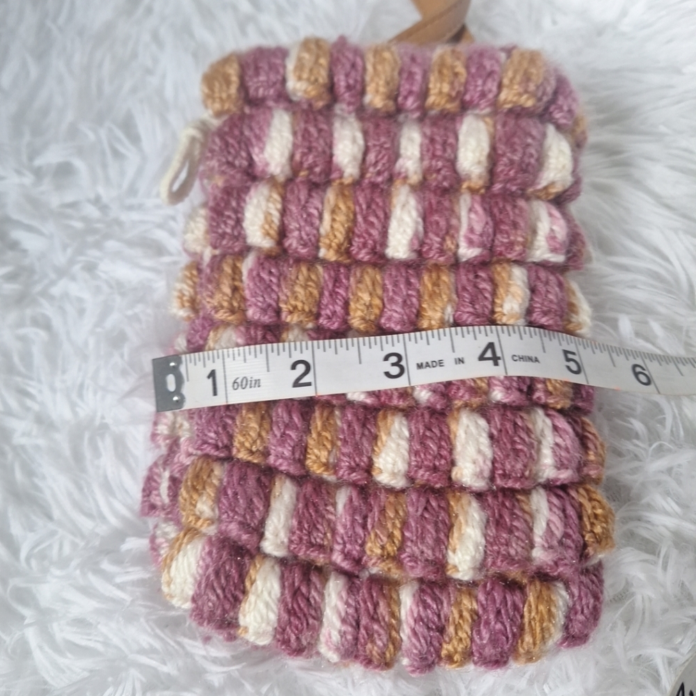 Universal Thread Crochet Multicolored Crossbody P… - image 4